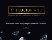 Tablet Screenshot of lucidpianos.com